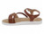 GIRL TAN BROWN  PLATFRM SNDAL