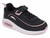 TOD BLK/PINK BUBBLE SNKR