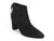 BLK MICRFB POINTED TOE BOOTIE