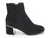 BLK MCRFBR GOLD HEEL BOOTIE