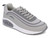 mens gray bubble sneaker