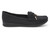 BLK FX SUDE TXTRD LOAFER