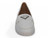 WHT VEAGN LEATHR TRENDY FLAT