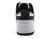 Women's Black & White Platform Court Sneaker