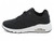 WOMEN BLACK PU BUBBLE SNKR