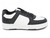 WOMEN GRAY/PNK PU LACEUP SNKR