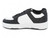 WOMEN GRAY/PNK PU LACEUP SNKR