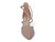 NUDE VGN LTHR GEM WRAP PUMP