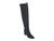 BLK FX SUEDE OVRKNEE BOOT