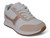 GIRLS WHT/RSE GLD LOWTOP SNKR