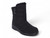 BLK FURLINED NYLON BOOTIE