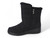 BLK FURLINED NYLON BOOTIE