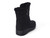 BLK FURLINED NYLON BOOTIE