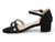 GIRL BLK NBK TWO STONE PAN HL