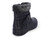 BLK DADA QUILTED BOOTIE W/ FUR