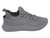 WOMEN GRAY TONAL FLYKNT SLIPON