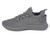 WOMEN GRAY TONAL FLYKNT SLIPON