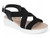 BLK VGN LTHR STRPPY SPORT SNDL