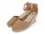 TAN FX SUEDE ESPADRILLE WEDGE