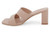 NUDE VGN LTHR CUT OUT HEEL