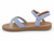 BLUE VGN LTHR CRSS GEM SNDL