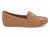 DRK TAN FX SD PERF MOCCASIN