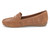 DRK TAN FX SD PERF MOCCASIN