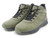 GREEN LACEUP HIKER BOOTS