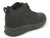 BLACK LACEUP HIKER BOOTS