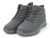BLACK LACEUP HIKER BOOTS