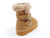 TODD TAN STRAPS TALL FURBOOT