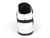 TODD BLK WHT MIDTOP SNKRS