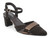 BRWN FX SUEDE WW CROC PUMP