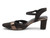 BRWN FX SUEDE WW CROC PUMP