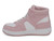 GIRL PINK/WHT HIGHTOP SNKR