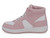 GIRL PINK/WHT HIGHTOP SNKR