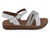 TODD WHT PU 2 JEWEL STRP SNDL