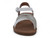 TODD WHT PU 2 JEWEL STRP SNDL