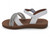 TODD WHT PU 2 JEWEL STRP SNDL