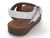 TODD WHT PU ONE BAND SANDAL