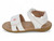 TODD WHITE FLWR SANDAL