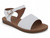 GIRL WHT PU ONE BAND SANDAL