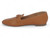 TAN VGN LTHR LUX FLAT