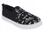 BOYS BLK SKATER SLIP ON