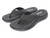 LADIES BLACK COMFORT FLIP FLOP