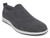 MEN GRAY NUBK CASUAL SLIP ON