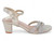 CHMPGN SHMMR GEM STRAP HEEL