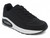 LADIES BLK/WHT CONTRAST SNKR
