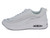 LADIES WHT/GRY BUBBLE SNKR