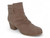 TAUPE FX SD SLTCH SHORT BOOTIE